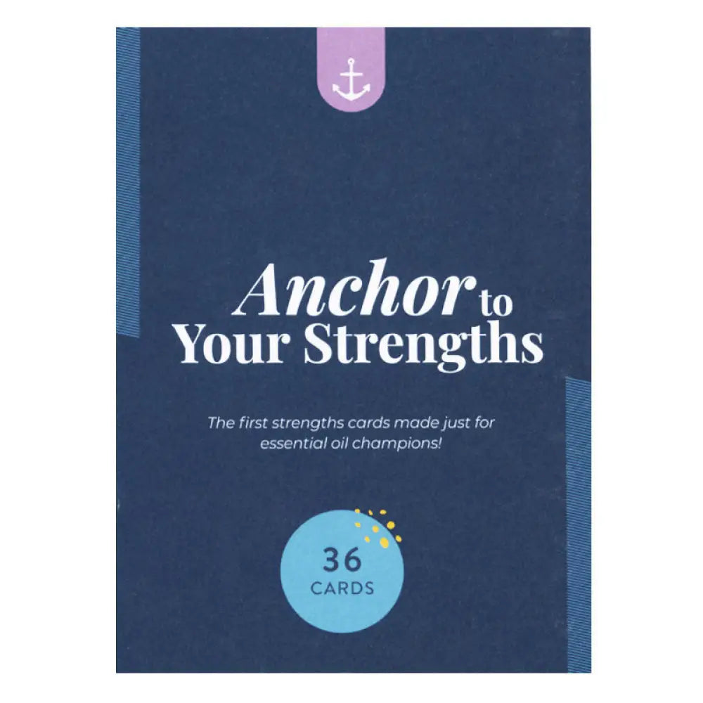 Anchor to Your Strengths&quot; Card Deck (34 Cards)&quot;