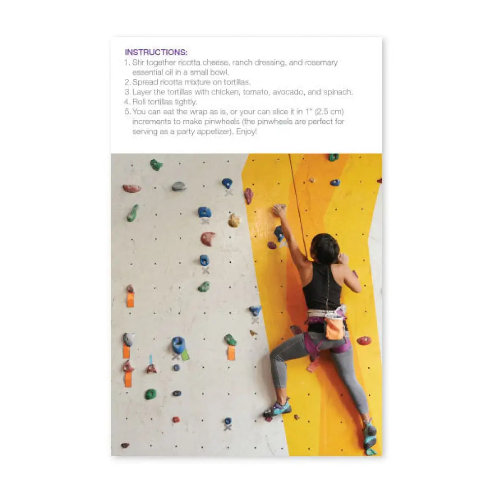 Essential Fitness Recipe Booklet With Labels