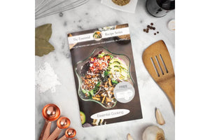 Essential Cooking Recipe Booklet With Labels