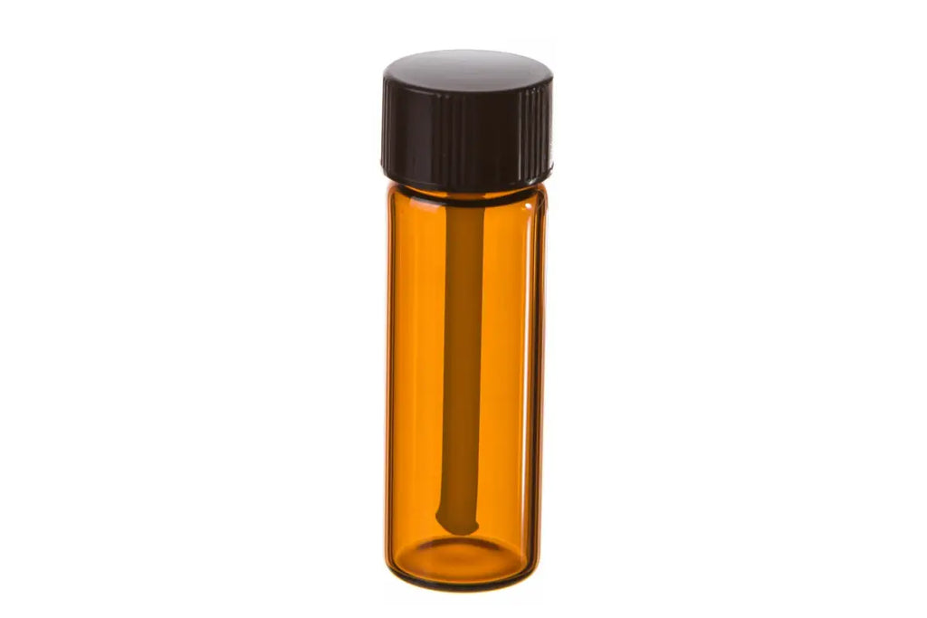 10ML Amber Glass Dram Vials - Liquid Bottle Storage Containers - Identify  Diagnostics