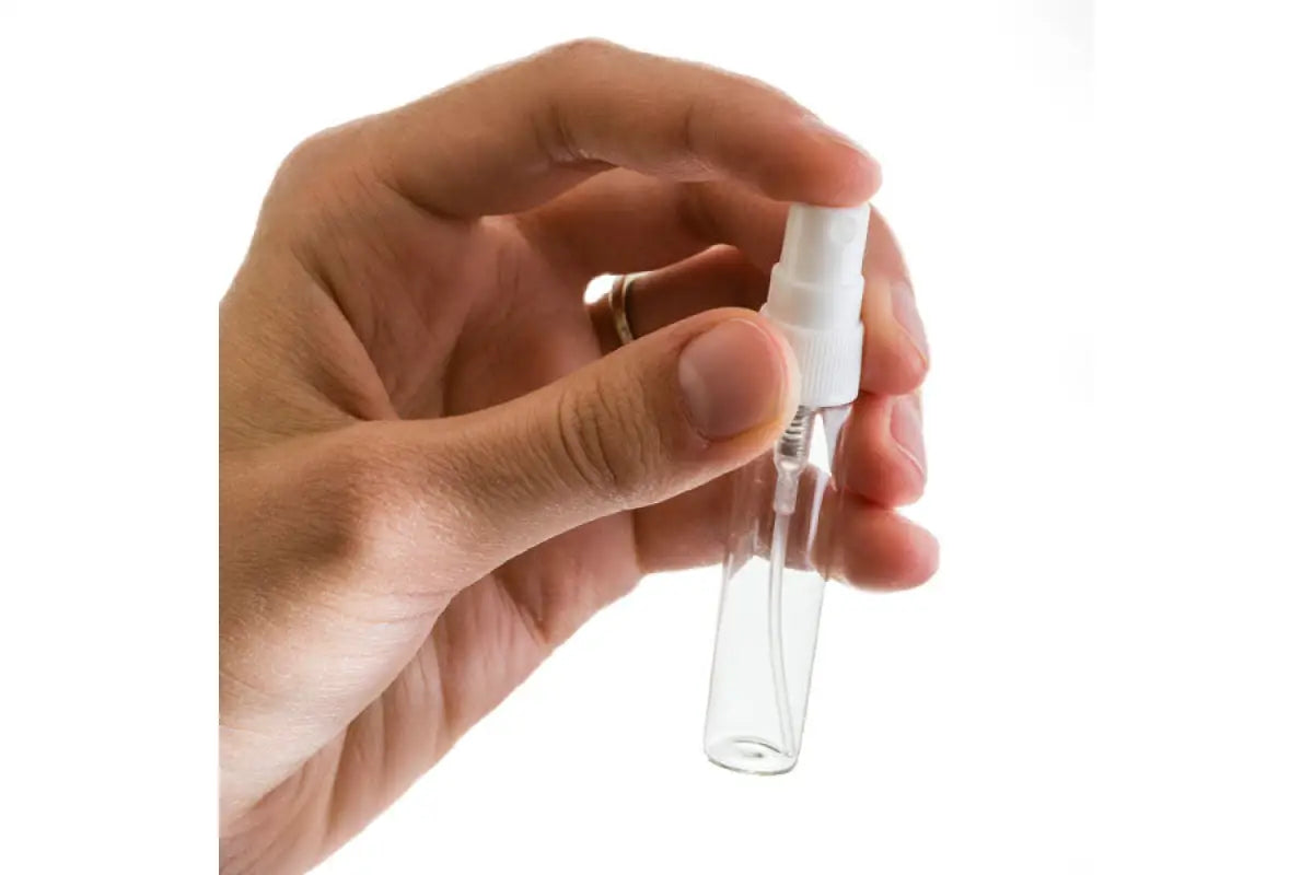 Bottles and Vials made from brown and clear Glass