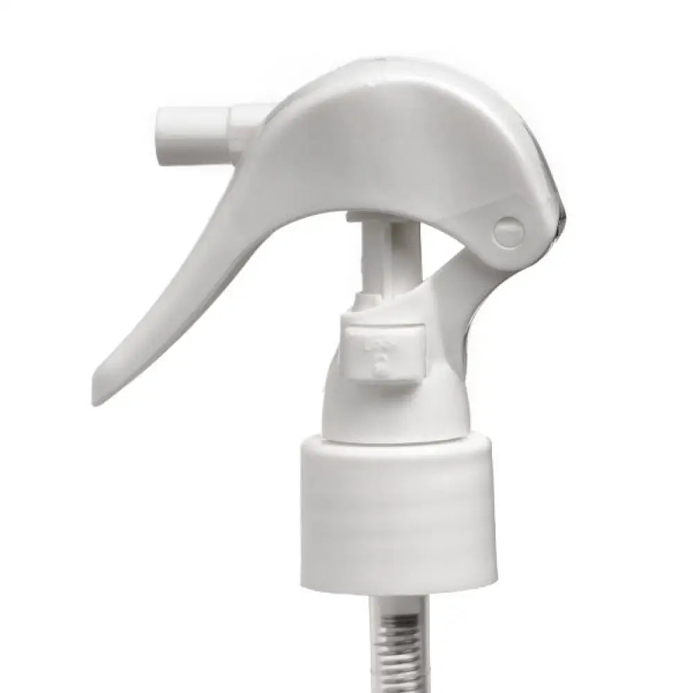 White Trigger Sprayer for 1 and 2 oz. Glass Bottles and 2 and 4 oz. Plastic Bottles (20-410 Neck Size)