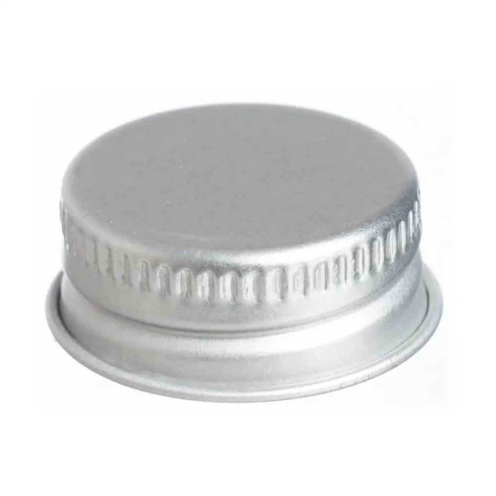 Silver Aluminum Cap 24-400 Neck Size