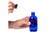 4 oz. Blue Glass Bottle with Dropper Cap