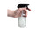 8 Oz. Clear Glass Bottle With Black Trigger Sprayer