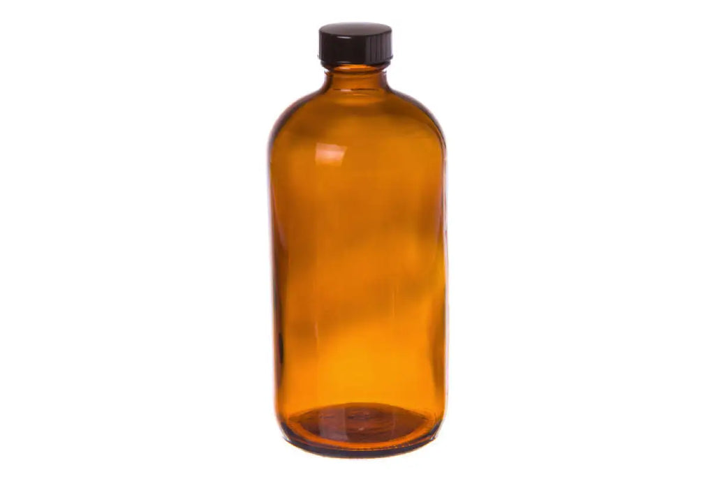 16 oz Amber Glass Bottle (caps NOT included) – Your Oil Tools