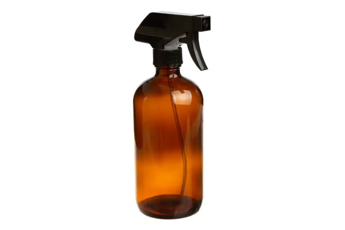 16 oz Amber Glass Bottle w/ Storage Cap – Your Oil Tools