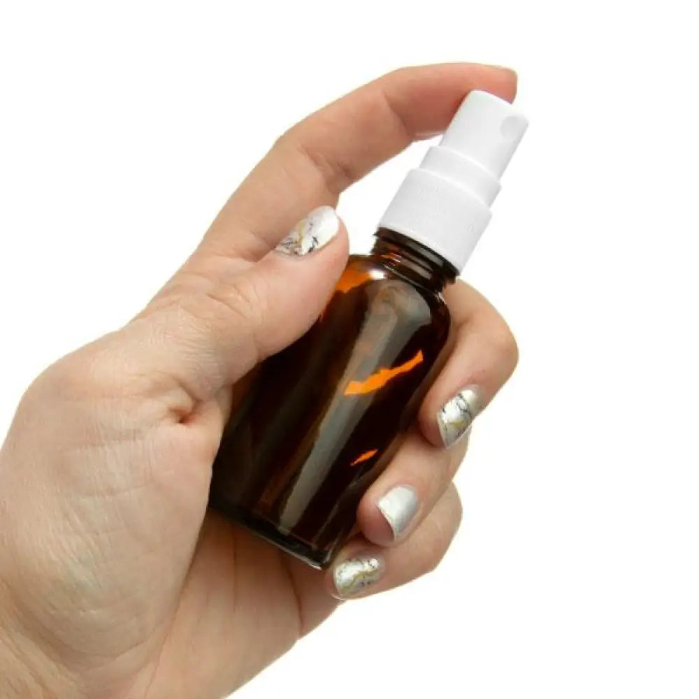 30 Ml Amber Glass Vials With Misting Sprayers (Pack Of 6)