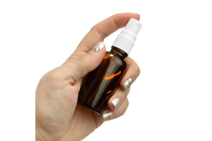 30 Ml Amber Glass Vials With Misting Sprayers (Pack Of 6)