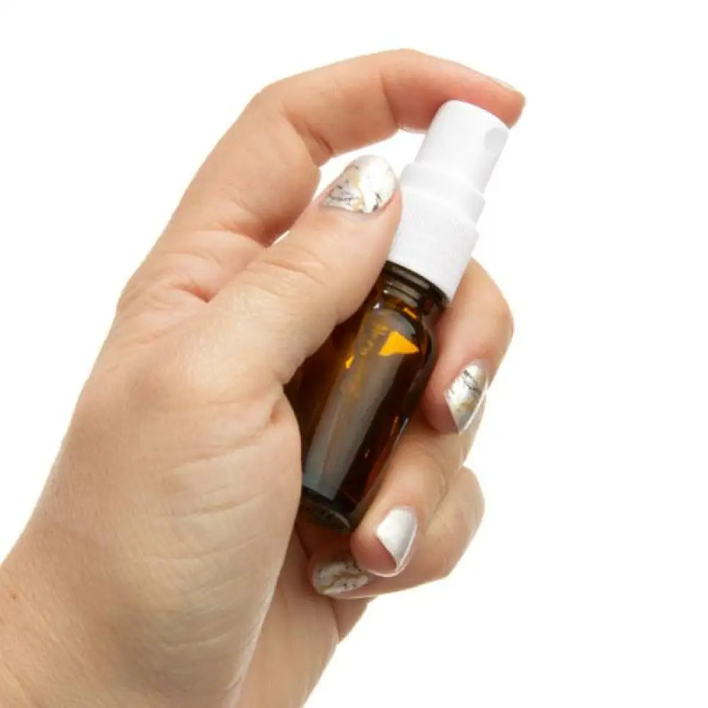 10 Ml Amber Glass Vials With Misting Sprayers (Pack Of 6)