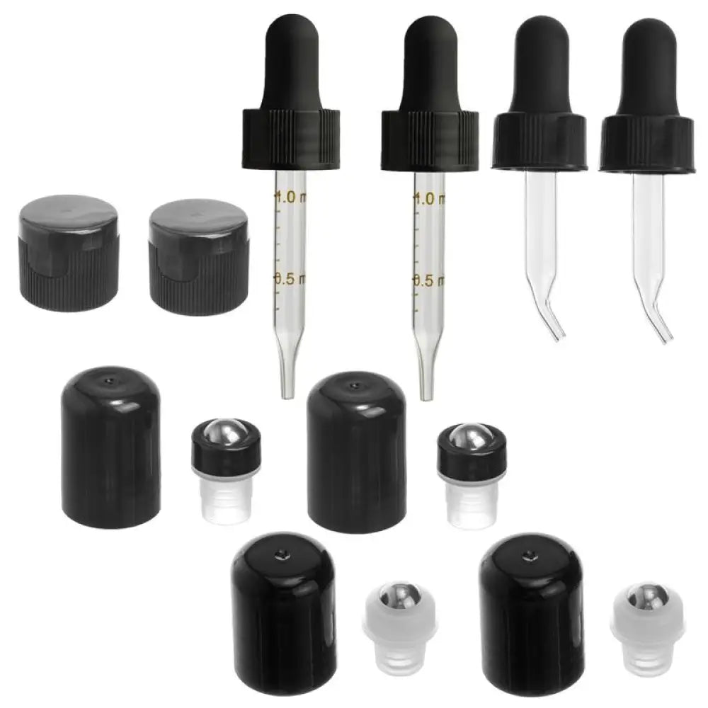 Closure Variety Pack for Standard Essential Oil Bottles 18-415 Neck (Pack of 10)