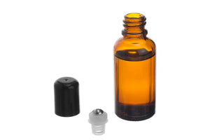 Patent-Pending Springlock Stainless Steel Rollers With Lids For Standard Essential Oil Vials (Pack