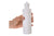8 oz. White Plastic Bottle with Flip-top Cap