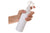 8 oz. White Plastic Bottle with Natural Trigger Sprayer