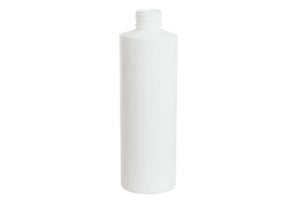 8 oz. White Plastic Bottle (24-410 Neck Size)
