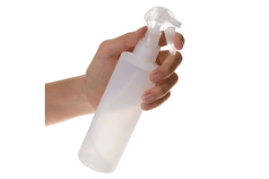 8 Oz. Natural Plastic Bottle With Trigger Sprayer