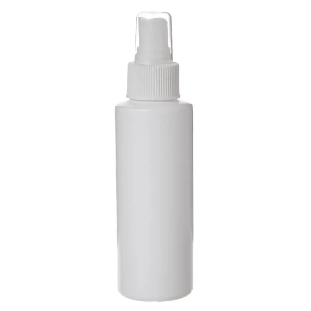 4 oz. White Plastic Bottle with Misting Sprayer