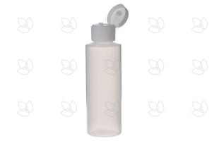 4 Oz. Natural Plastic Bottle (24-410 Neck Size)