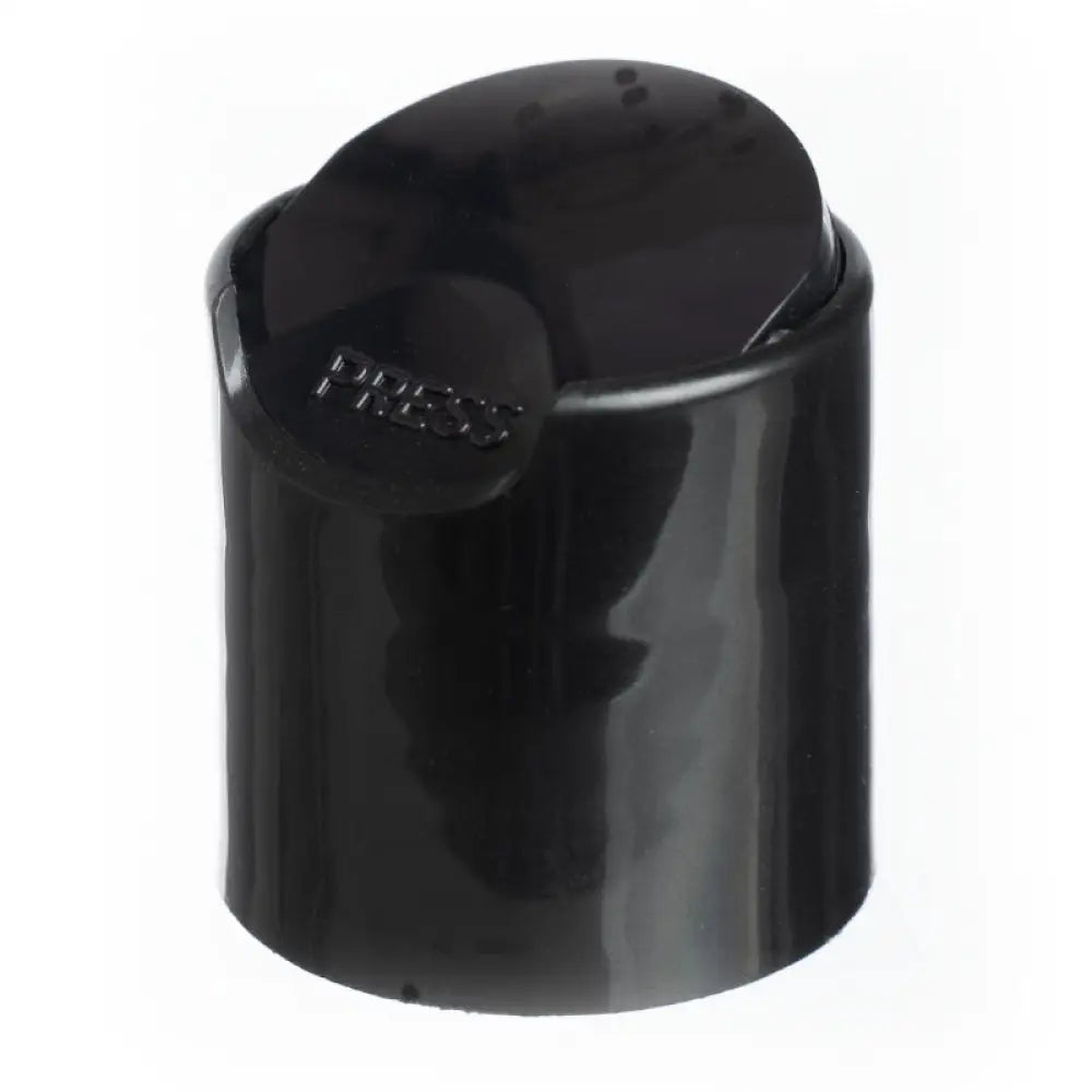 Black Disc-Top Cap 24-410 Neck Size