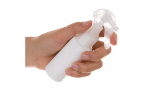 2 Oz. White Plastic Bottles With Natural Trigger Sprayers (Pack Of 6)