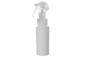 2 oz. White Plastic Bottles with Natural Trigger Sprayers (Pack of 6)