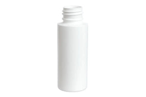 2 oz. White Plastic Bottle (24-410 Neck Size)