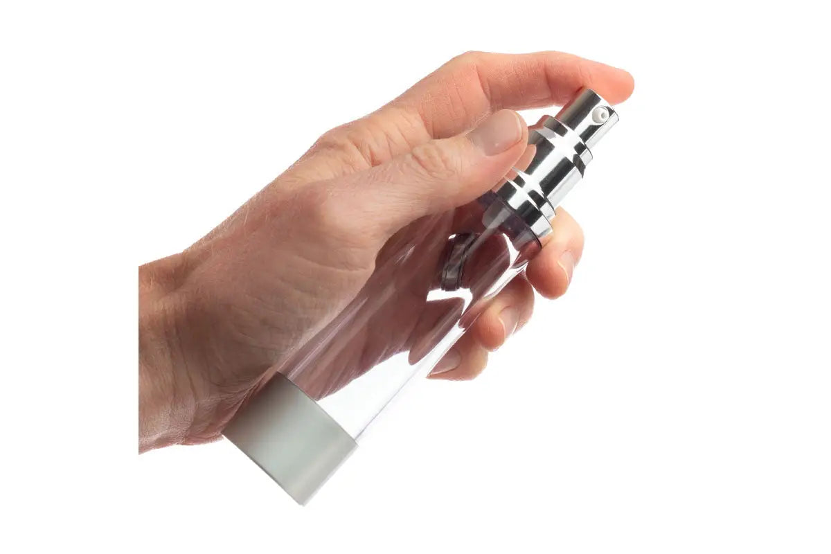 50 Ml Acrylic Lotion Pump With Clear Bottle