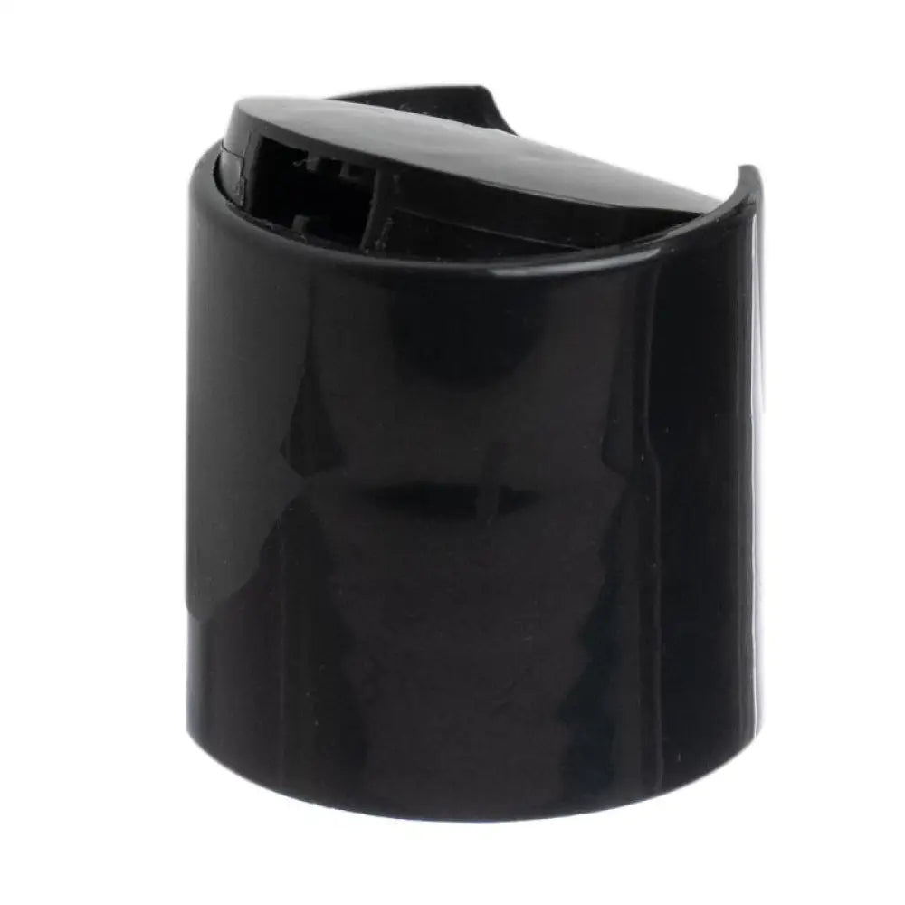 Black Disc-Top Cap 28-410 Neck Size