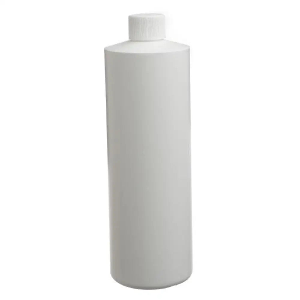 16 oz. White Plastic Bottle with Induction Seal Cap
