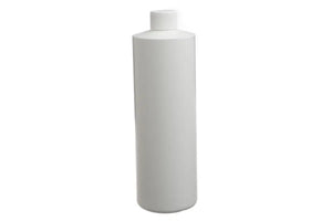 16 oz. White Plastic Bottle with Induction Seal Cap