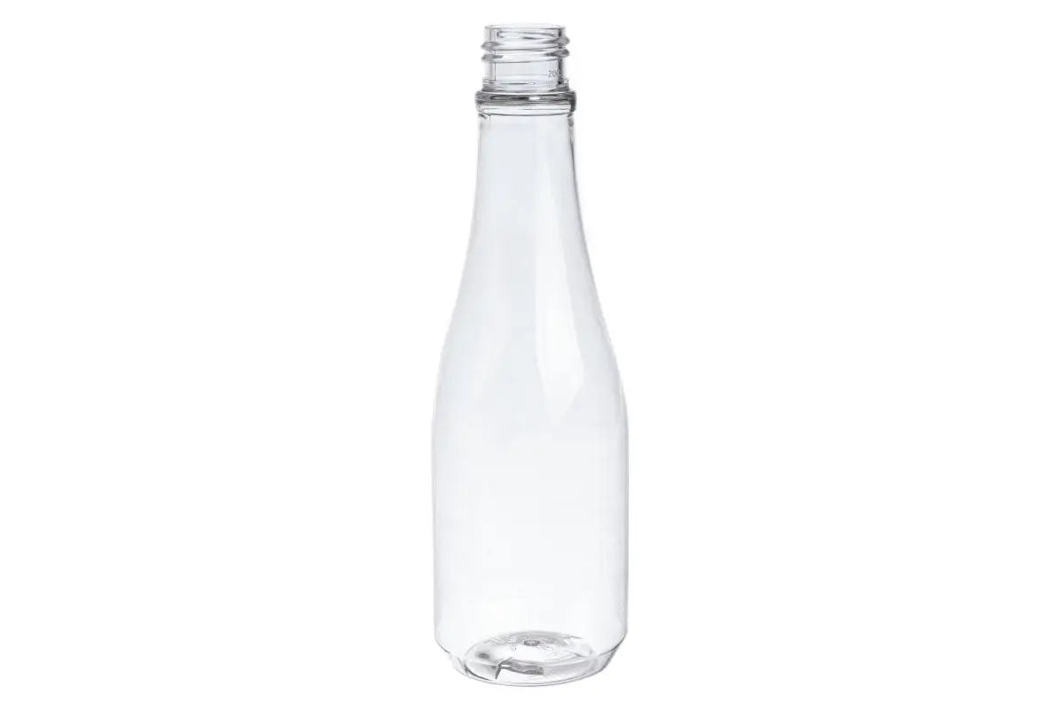 8 oz. Clear PET Plastic Woozy Bottle (24-410 Neck Size)