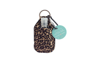 Care Cover Hand Sanitizer With Travel Leopard