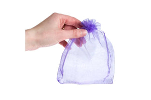 6 X 4 Organza Gift Bags (Pack Of 10)