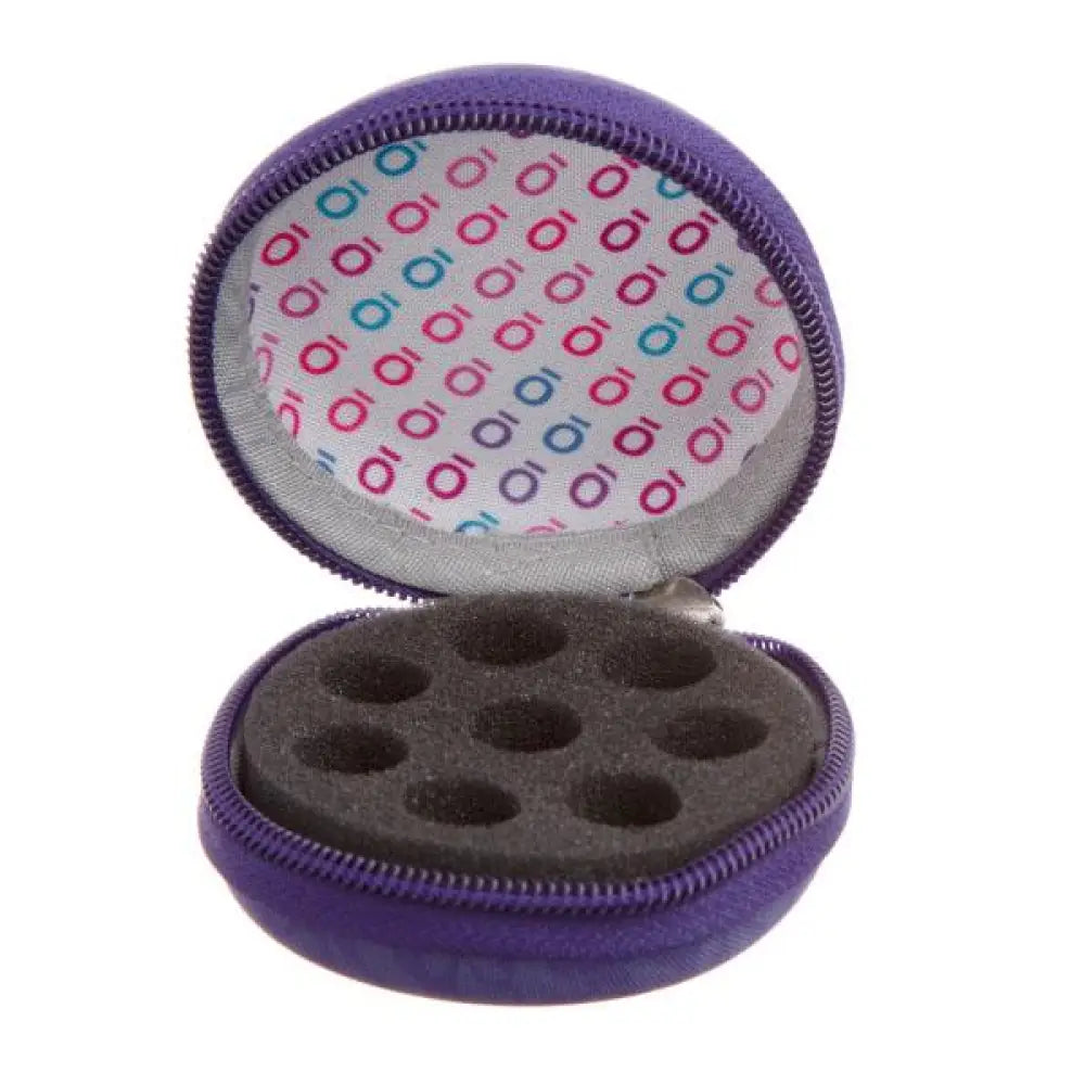 doTERRA Branded Round Hard Shell Case for 5/8 Dram Vials (Holds 8 Vials)