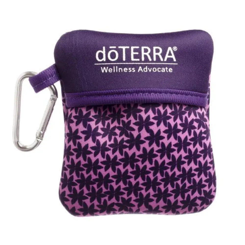 Dterra Branded Fold-Over Case For Roll-Ons (Holds 3 Vials) Candy Corn