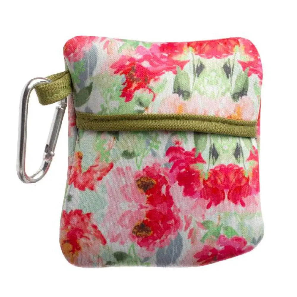 Aroma Ready Fold-Over Case For Roll-Ons (Holds 3 Vials) White Floral