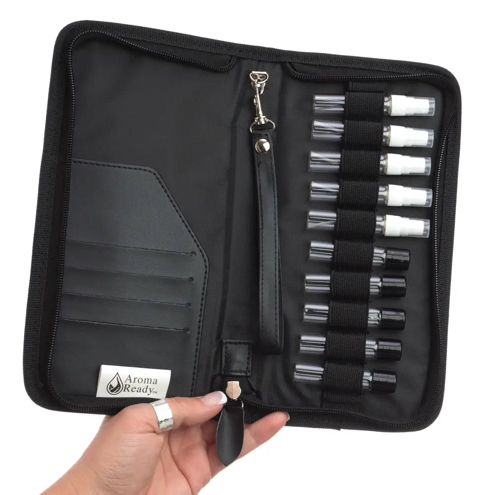 Dterra Branded 4 Ml Sample Spray And Roll-On Clutch (Holds 12 Vials)