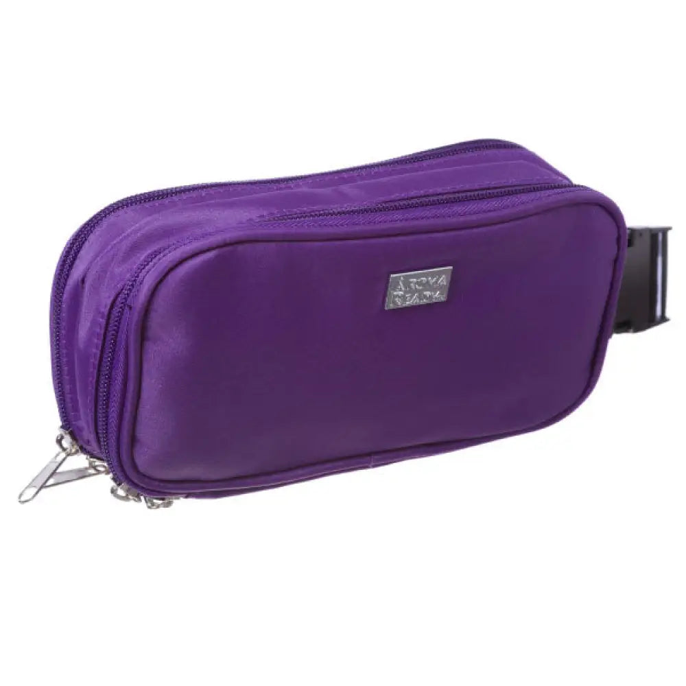 Aroma Ready Massage Therapy Case (Holds 12 Vials) Purple