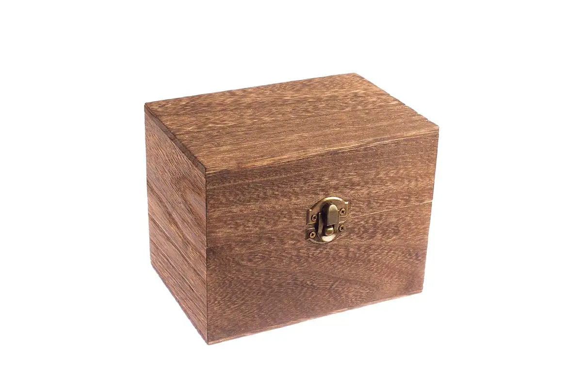 Feathergrain Wood Essential Oils Box (Holds 6 Vials) - AromaTools®