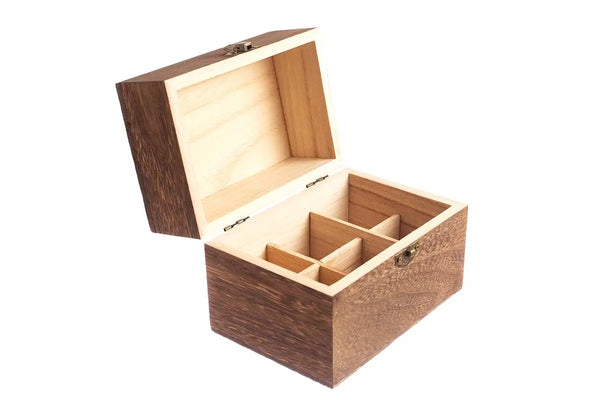 Feathergrain Wood Essential Oils Box (Holds 40 Vials) - AromaTools®