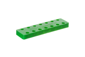 Magnetic Plastic Capsule Holder (14 Slots/2 Sizes) Green