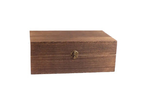 Feathergrain Wood Essential Oils Box (Holds 40 Vials) Dark