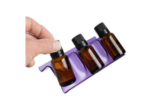 3-Row Plastic Essential Oil Tray (Holds 15 Vials)
