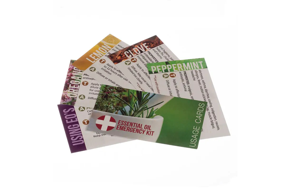 Essential Oil Emergency Kit (12 Sample Vials)