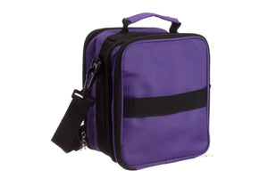 Multi-Size Bottle Carrying Case (Holds 91 Vials) Purple