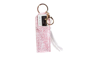 Olivia Moss Roll-On And Lip Balm Holder Rose