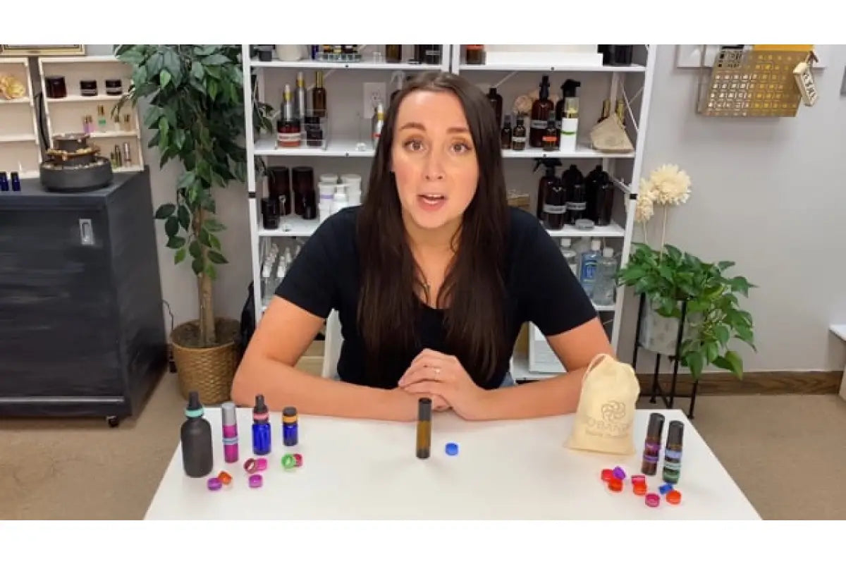 Essential Oil Label Bandz: Travel Essentials With 4 Oz. Bottles (Set Of 10)