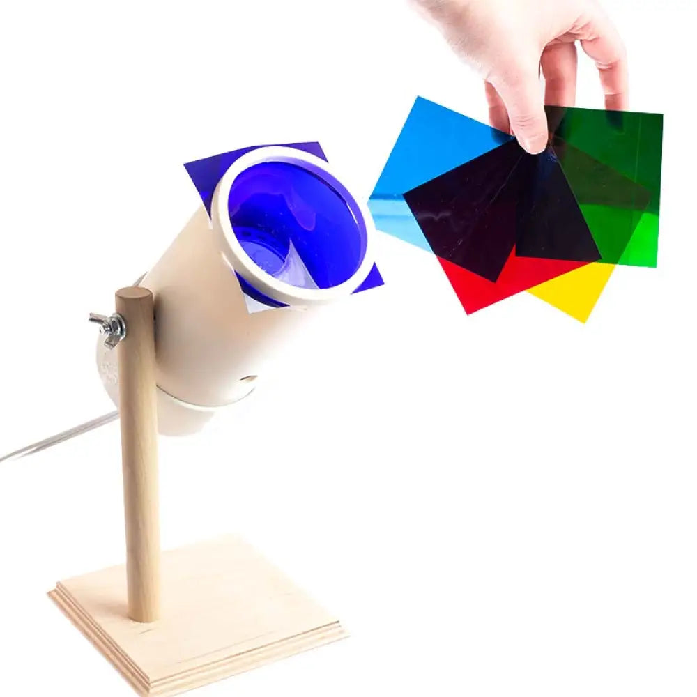 Led Color Lamp With Bulbs And 5 Filters