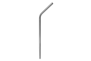 Bent Stainless Steel Drink Straws (Pack of 4)