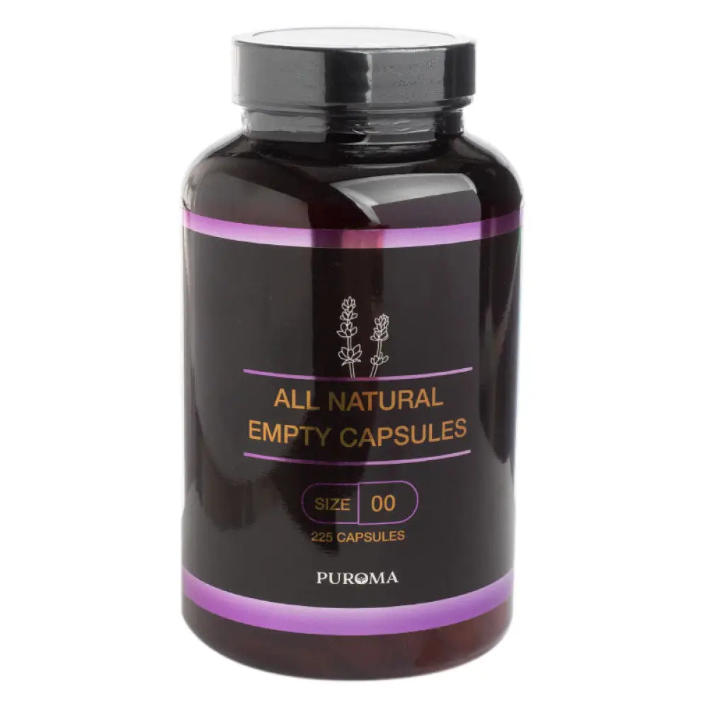 Large, Size-00, Empty Vegetarian Capsules (225 Count)